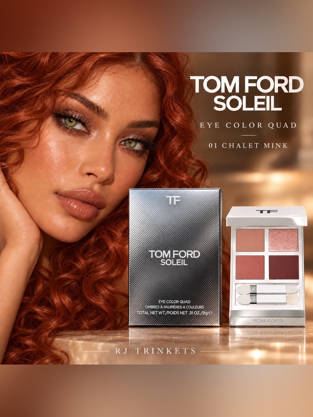 Tom Ford Soleil Eye Shadow Palette - chalet mink